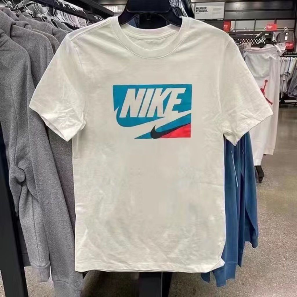 Nike/耐克短袖男女運動T恤夏季情侶透氣純棉圓領休閒上衣大學生短袖-細節圖4