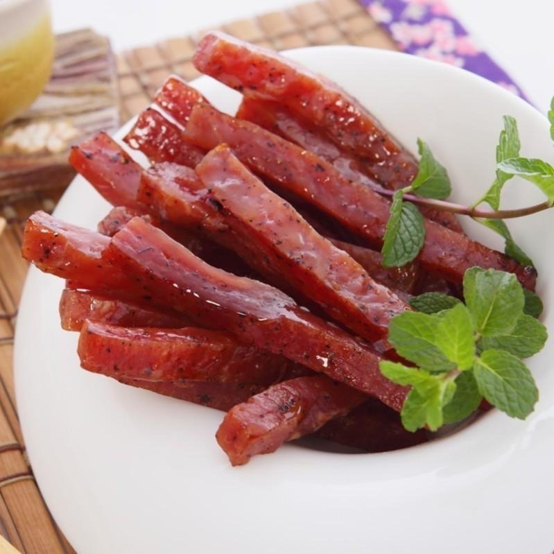 【霽月肉乾】黑胡椒棒棒豬－240g-細節圖2