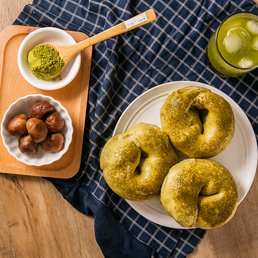 【京采】抹茶栗子（奶素）（6入/包）-細節圖2