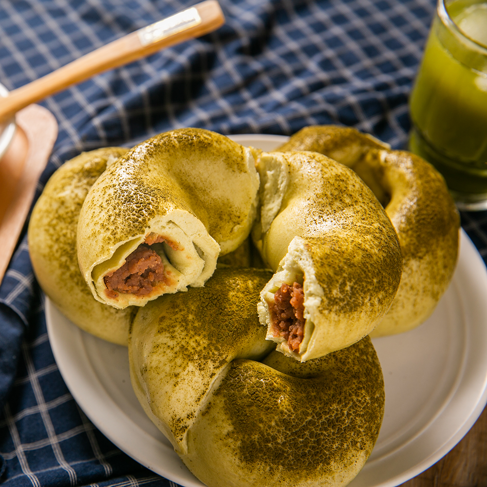 【京采】抹茶栗子（奶素）（6入/包）-細節圖3