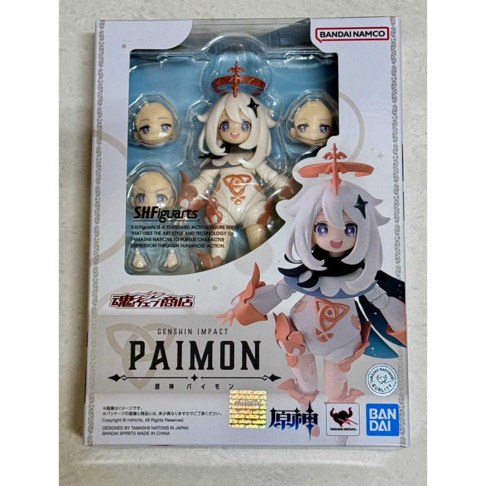 魂商店 限定 S.H.Figuarts SHF 原神 派蒙 PAIMON-細節圖2