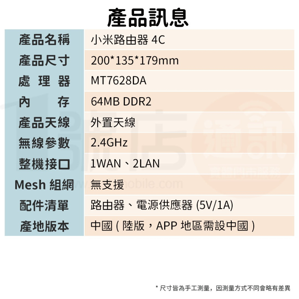 小米 路由器 分享器 無線 WiFi 4C 百兆 4A 千兆 2.4G 寬頻 單核 64M-細節圖6