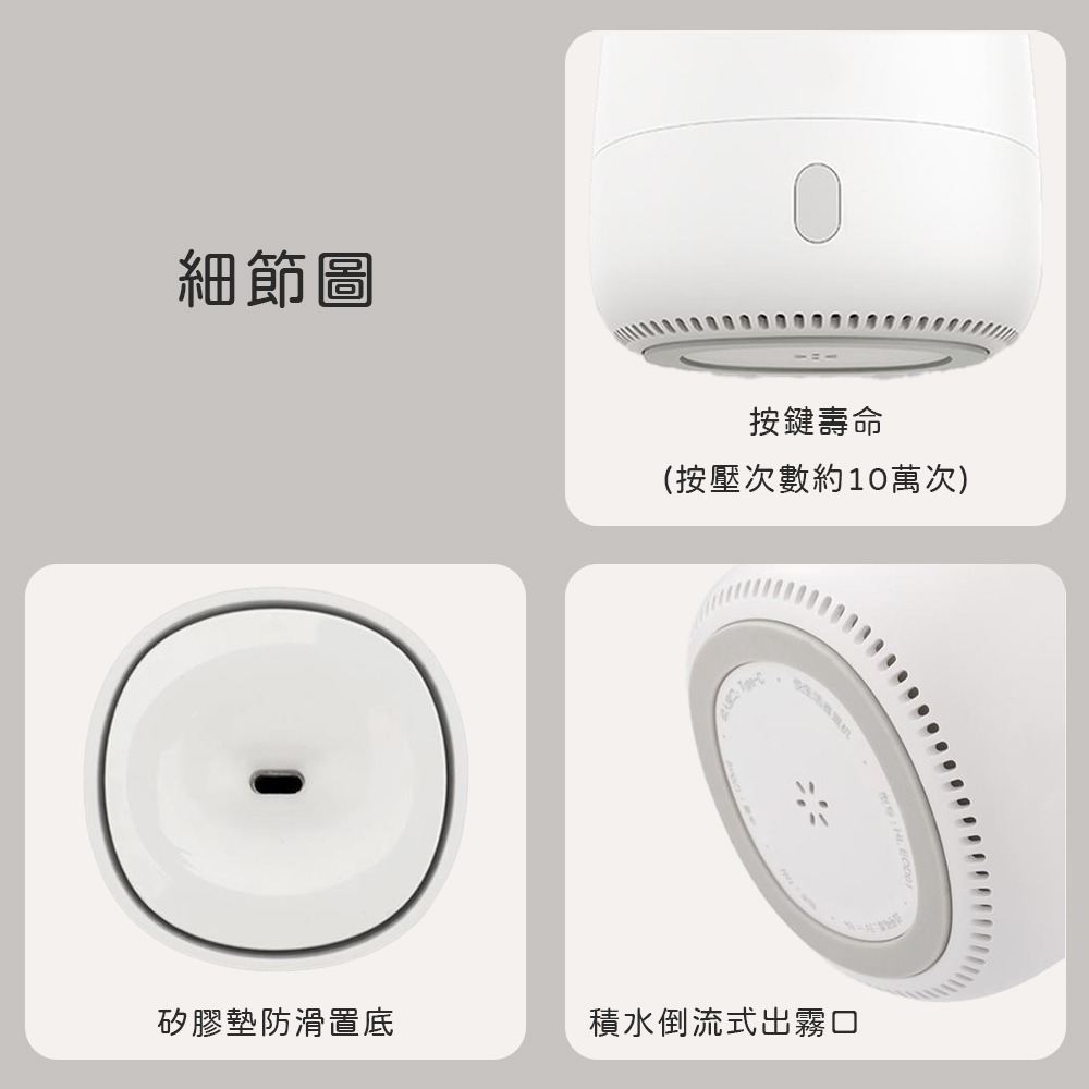 小米有品 香薰機 精油機 香氛機 香氛器 精油器 夜燈 氣氛燈 加濕器 加濕機 香薰器-細節圖7