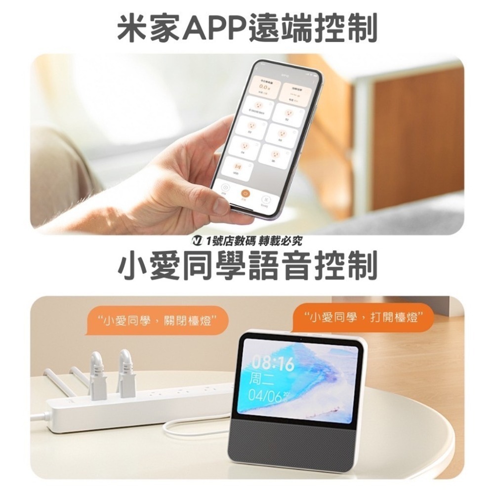 小米有品 Gosund 30W GaN 延長線 插座 6口 USB 插線板 WP12-細節圖10