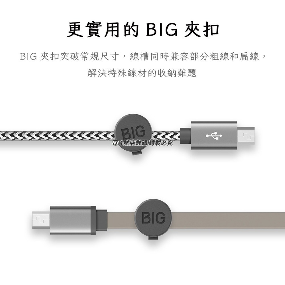 小米有品 bcase TUP2 磁吸 線夾 理線器 固線器 充電線 線材 整理 收納 收納器 固定-細節圖4