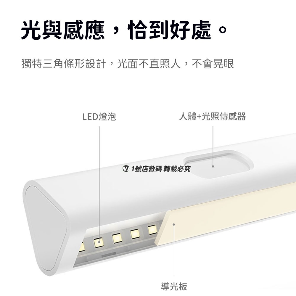 小米有品 綠米 AQARA 智能感應小夜燈 智能 感應 夜燈 小夜燈 燈 人體 光照 磁吸 小燈-細節圖5