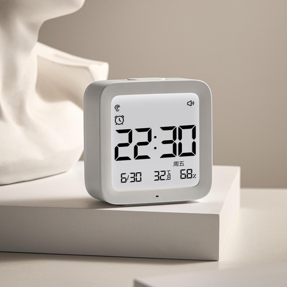 小米有品 秒秒測 智能 語音 鬧鐘 時鐘 藍芽鬧鐘 溫濕度監測 溫度 濕度 日期時間 夜燈 桌立式-細節圖10