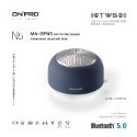 【福利品全新盒損】ONPRO MA-SPN5 真無線 藍牙5.0 小夜燈 喇叭 藍芽喇叭 無線喇叭 磁吸 夜燈-規格圖8