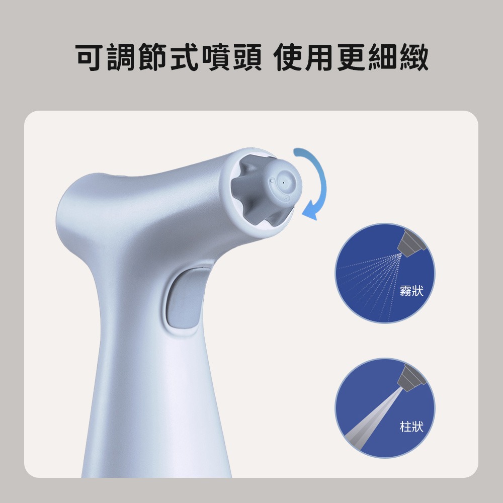 小米有品 小達 電動 噴壺 自動 噴水 灑水 澆水 澆花 酒精 消毒 清潔 噴槍 噴霧 消毒槍-細節圖4