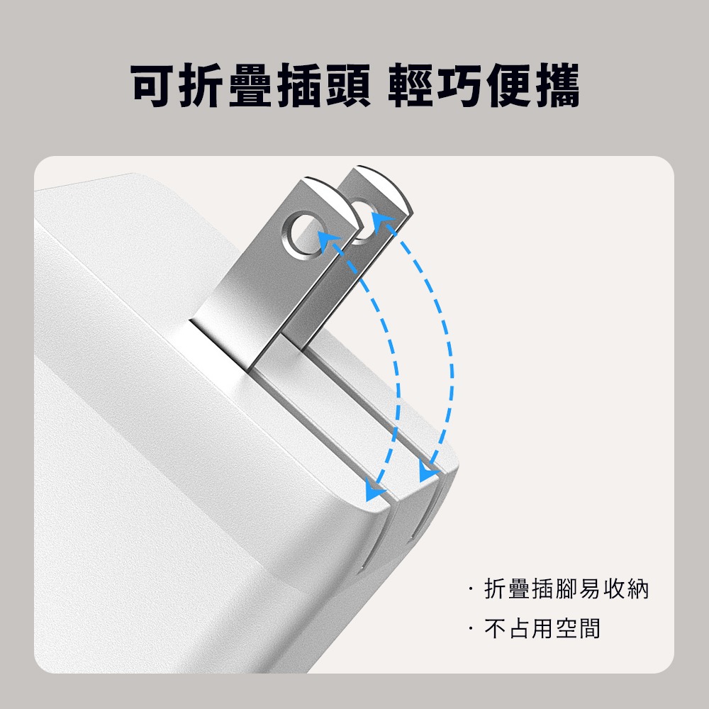 GaN 氮化鎵 65W 充電器 2C1A 充電頭 旅充 PD 快充 三口 三孔 適用 iphone14 15 小米-細節圖10