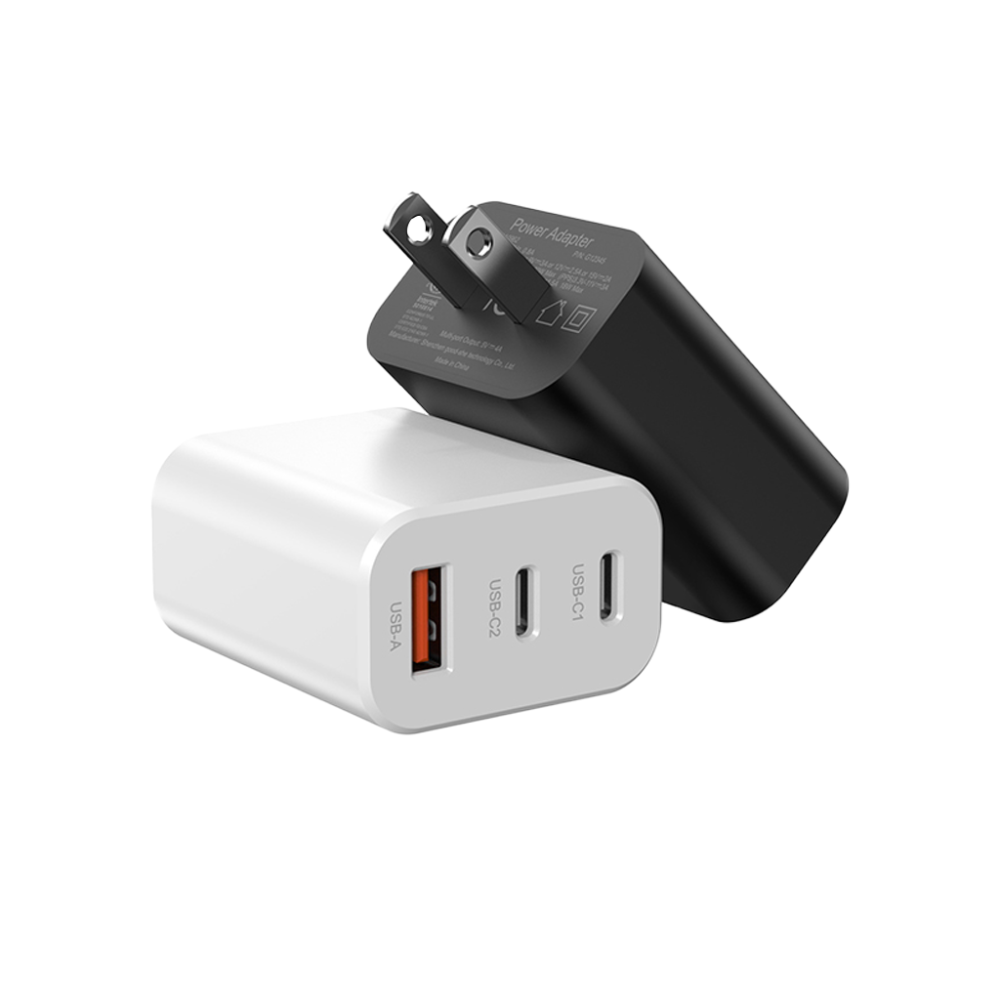 GaN 30W 充電器 2C1A 充電頭 三孔 氮化鎵 充電頭 PD 適用 iPhone 14 15 小米-細節圖2