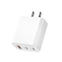 GaN 30W 充電器 2C1A 充電頭 三孔 氮化鎵 充電頭 PD 適用 iPhone 14 15 小米-規格圖11