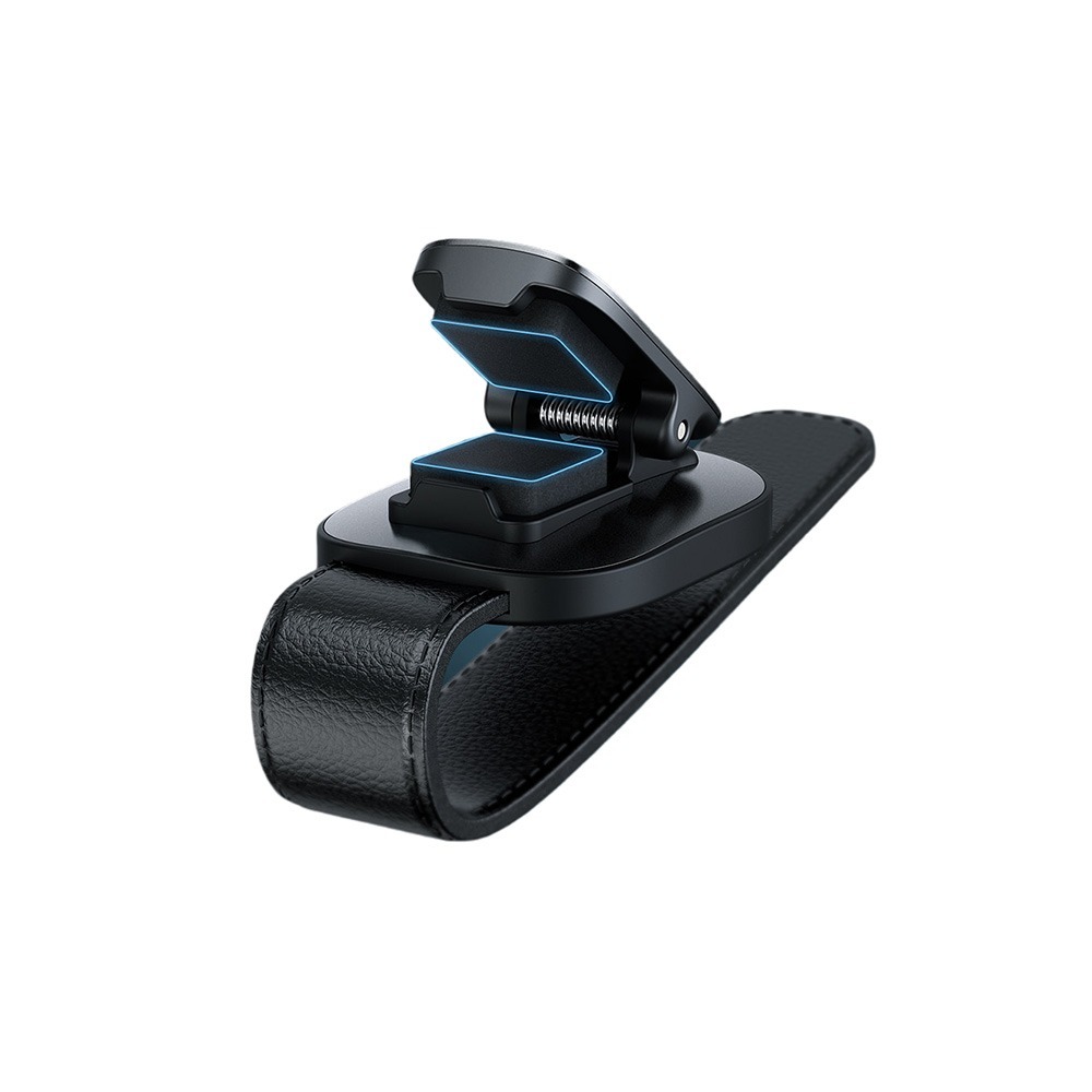 小米有品 鉑金 車載 眼鏡夾 夾持式 夾式 眼鏡收納 遮陽板 收納 眼鏡 汽車 車用-細節圖2