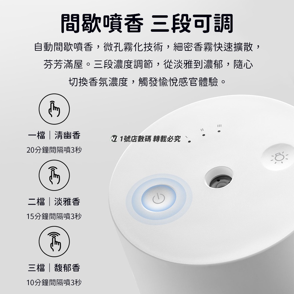 小米 米家 自動 電動 香氛機 噴霧 精油 香薰機 清新劑 噴霧機 除臭 香氛液 補充瓶 充電式-細節圖10