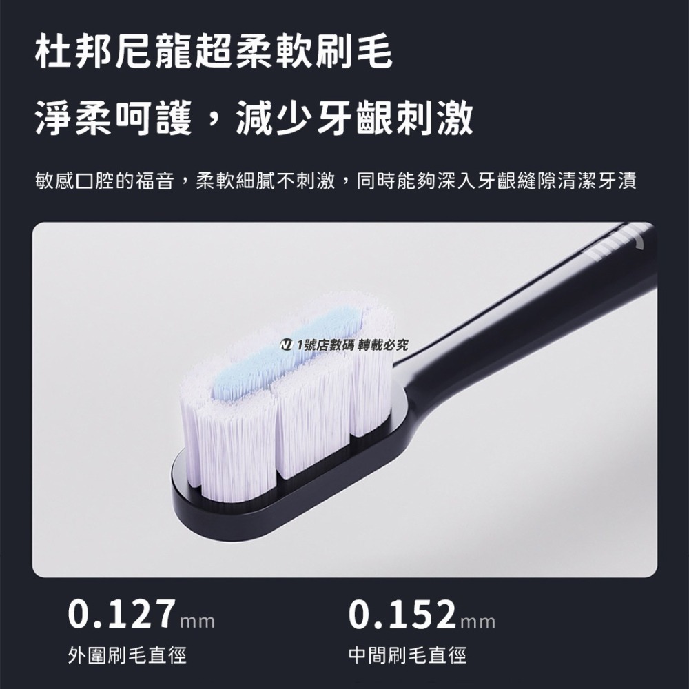 小米 米家 T700 刷頭 全效 超薄型 聲波 電動牙刷頭 牙刷頭 2入-細節圖3