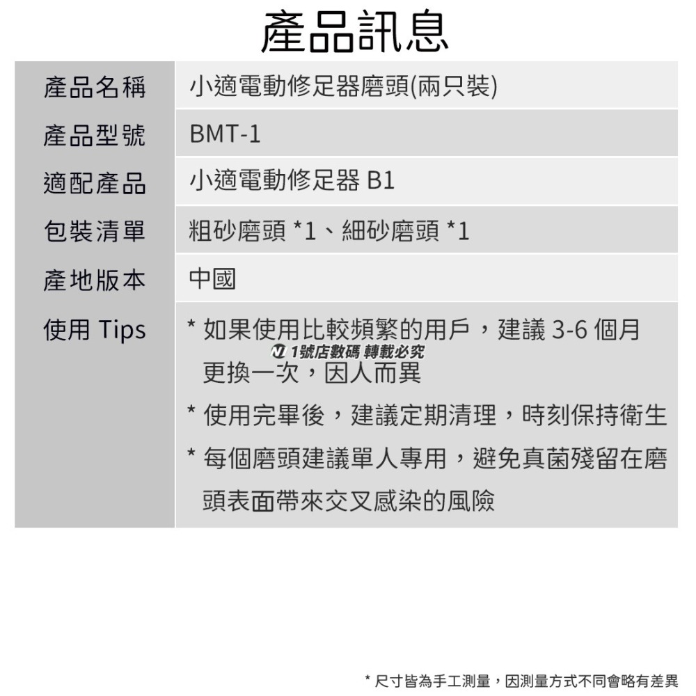 小米有品 小適 電動 修足器 專用 磨砂頭 配件 替換頭 耗材 更換 替換-細節圖7