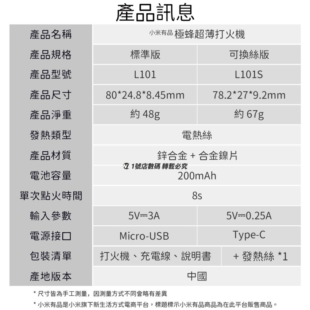 小米有品 極蜂 超薄 充電式 打火機 無明火 感應開關 可換絲-細節圖10