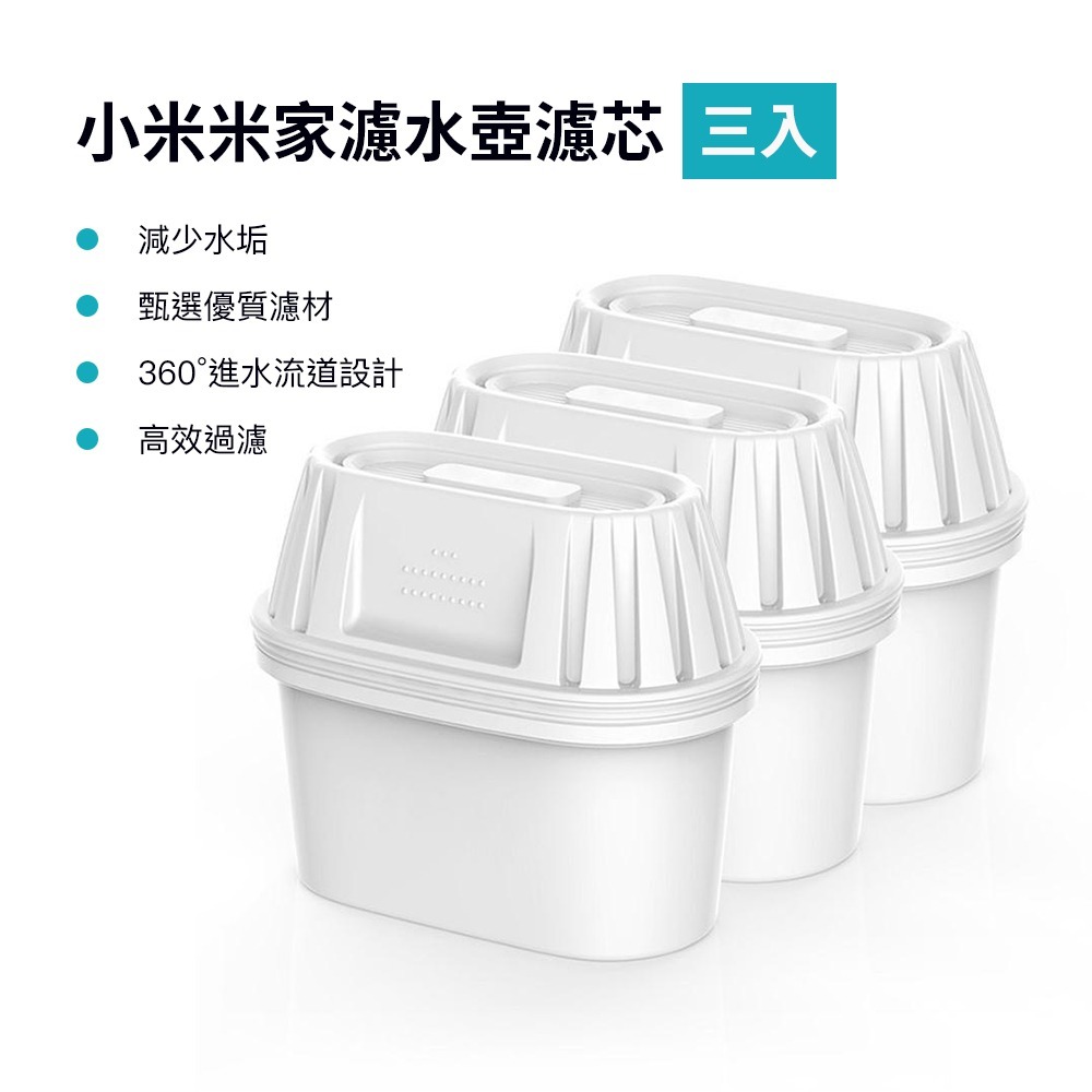 小米 米家 濾芯 濾水壺 過濾芯 過濾 通用款-細節圖4