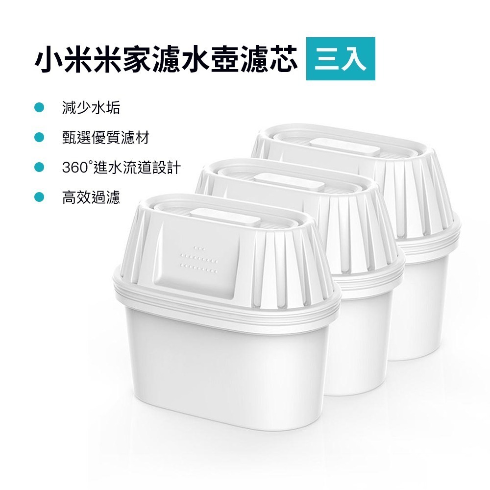 小米 米家 濾芯 濾水壺 過濾芯 過濾 通用款-細節圖3
