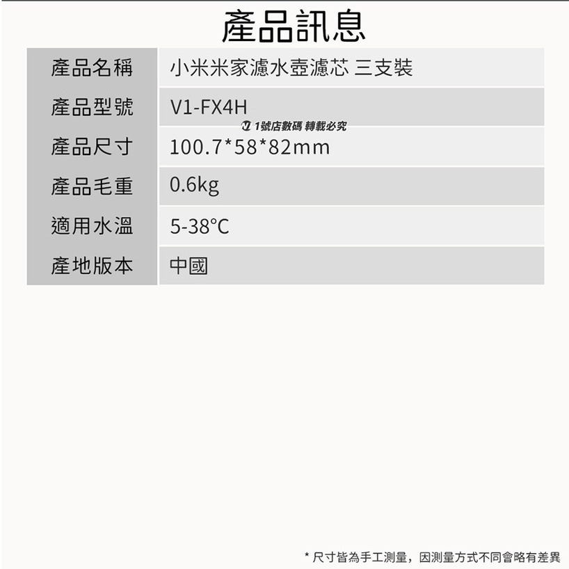 小米 米家 濾芯 濾水壺 過濾芯 過濾 通用款-細節圖6