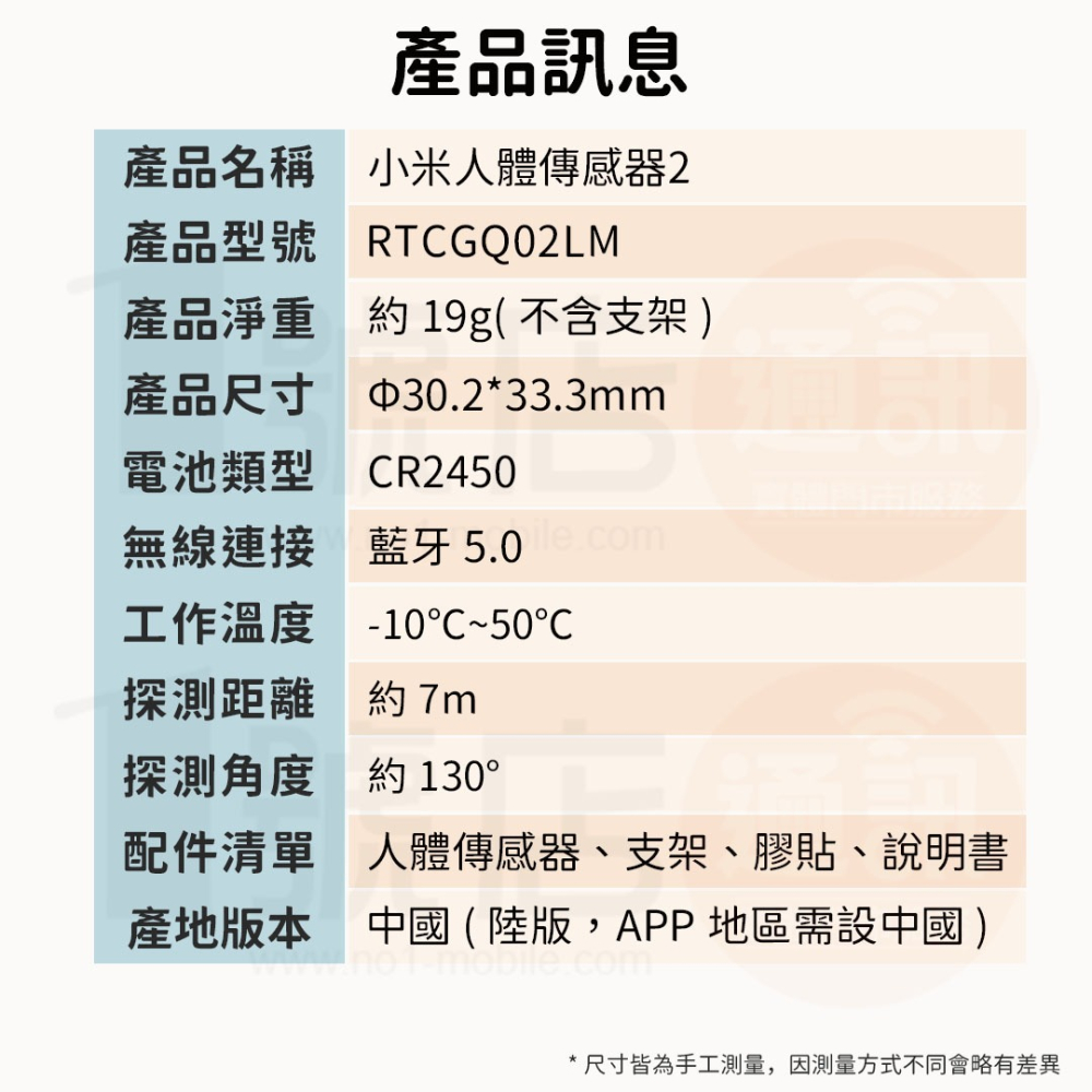 小米 二代 人體傳感器2 傳感器 2 人體 感應器 光感 傳感 感測 熱能 紅外線 感應-細節圖9