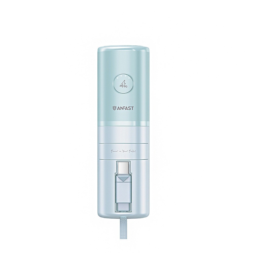 ANFAST 閃極UPS多功能20W口袋寶 Type-C Lightning 快充 行動電源 口袋充 充電寶 自帶線-規格圖3