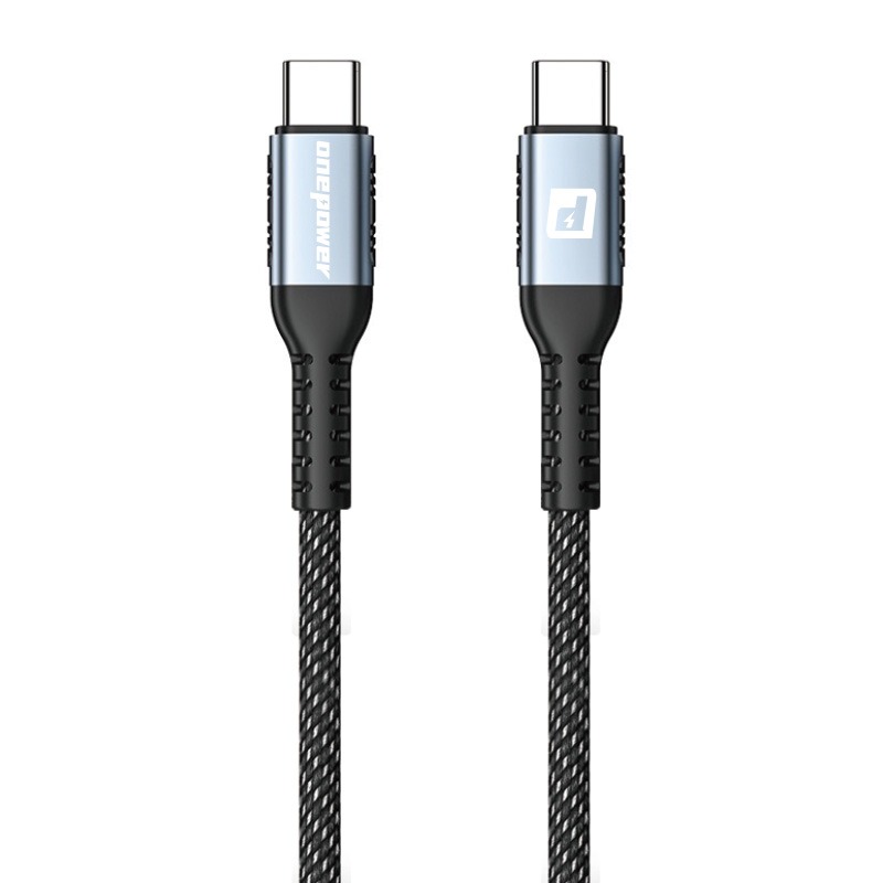 金屬 充電線 PD 240W Type-c 傳輸線 CC線 充電線 快充線 1M 2M 適用 iP15 小米 編織線-細節圖2