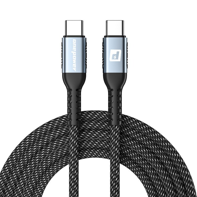 金屬 充電線 PD 240W Type-c 傳輸線 CC線 充電線 快充線 1M 2M 適用 iP15 小米 編織線-規格圖11