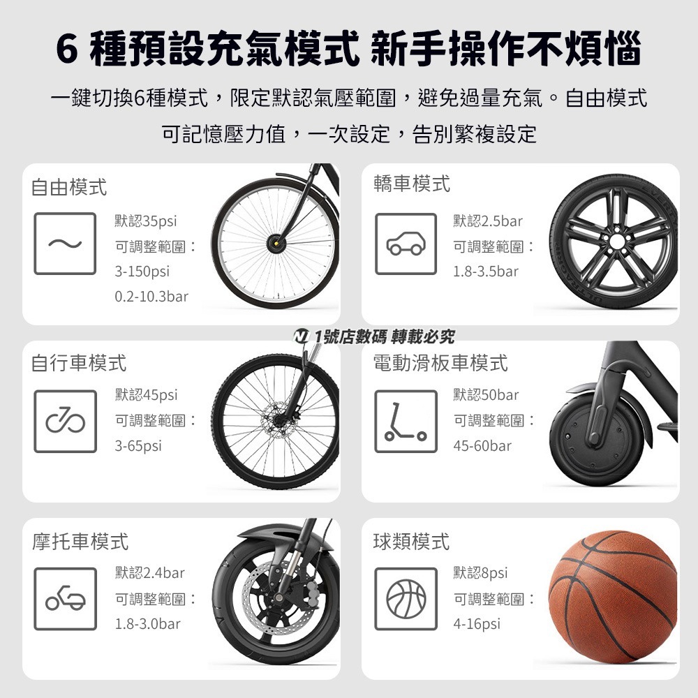 小米 米家 充氣寶 2D 最新版 自動 電動 打氣機 胎壓 輪胎 打氣 充氣 充電式-細節圖7