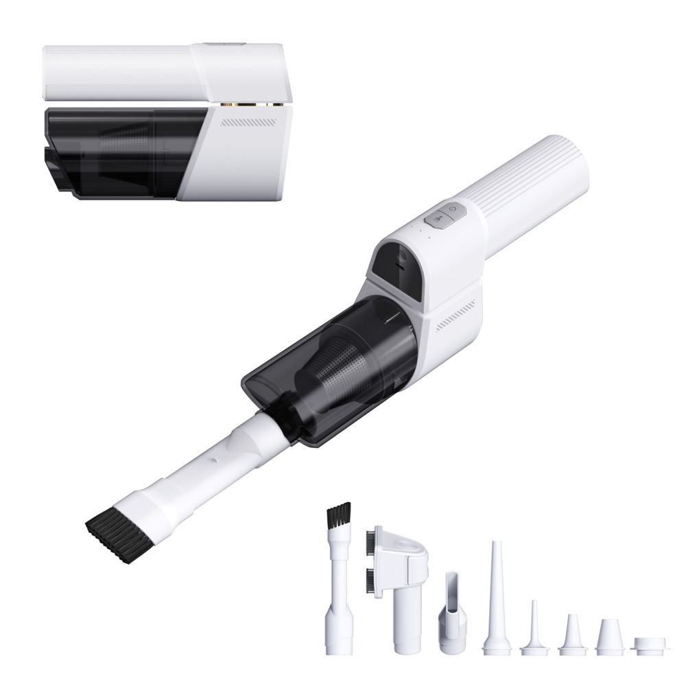 多功能手持吸吹吸塵器 H19 吹氣 抽氣 充氣 吸塵器 無線吸塵器 車載 寵物 梳毛 手持吸塵器 可折疊 寵物吹毛-細節圖2