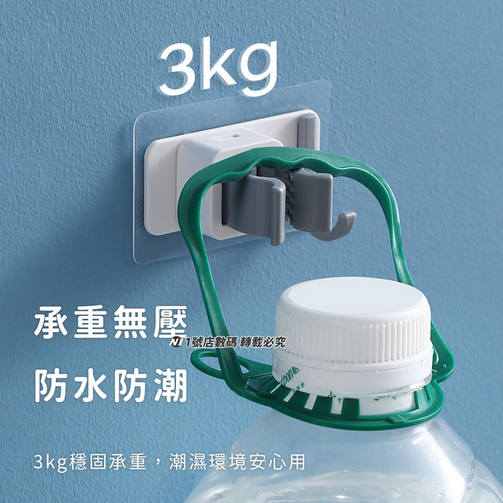 免打孔拖把夾 拖把 收納夾 壁掛拖板夾 壁掛 掛拖把 掛鉤 掛勾 掛鈎 拖把 掃把 馬桶刷 清潔刷-細節圖8