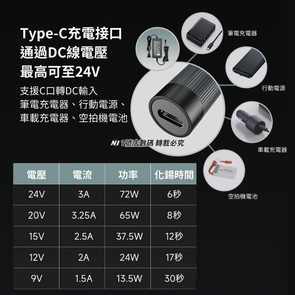 小米有品 ProTap 智能便攜電烙鐵 LITE 電烙器 電焊機 焊接 電焊 烙鐵 焊槍 電焊槍 電烙器 焊接 電焊-細節圖5