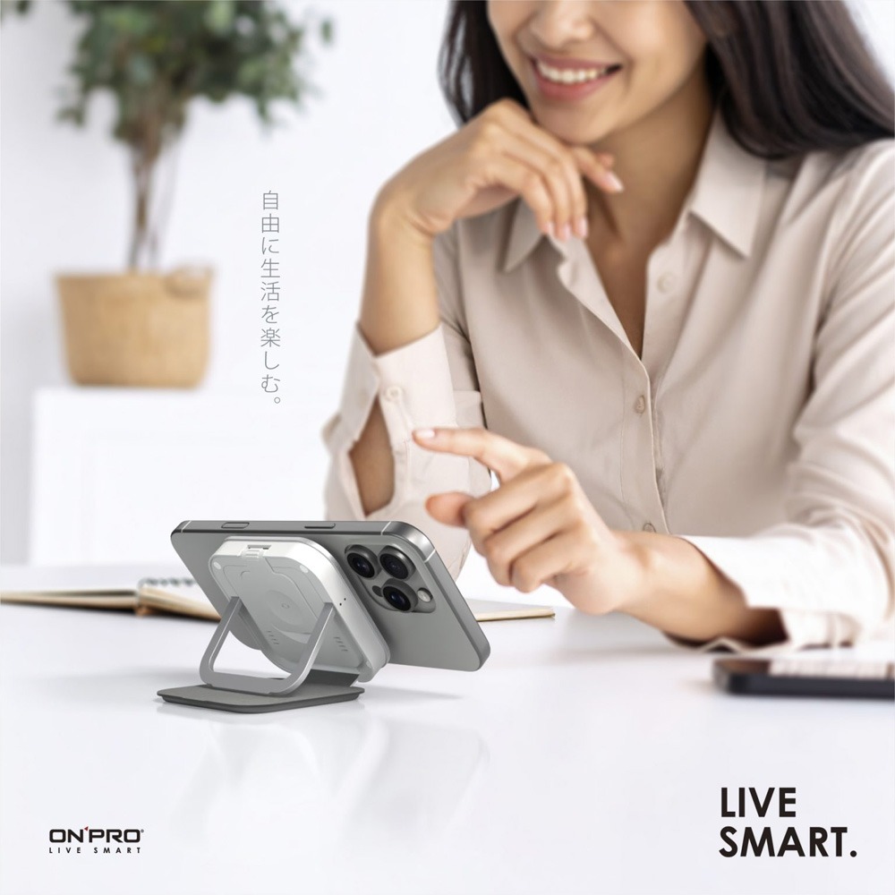 ONPRO MagReact M3 15W 3合1 可攜摺疊磁吸式無線充電器【Qi2兼容】-細節圖8