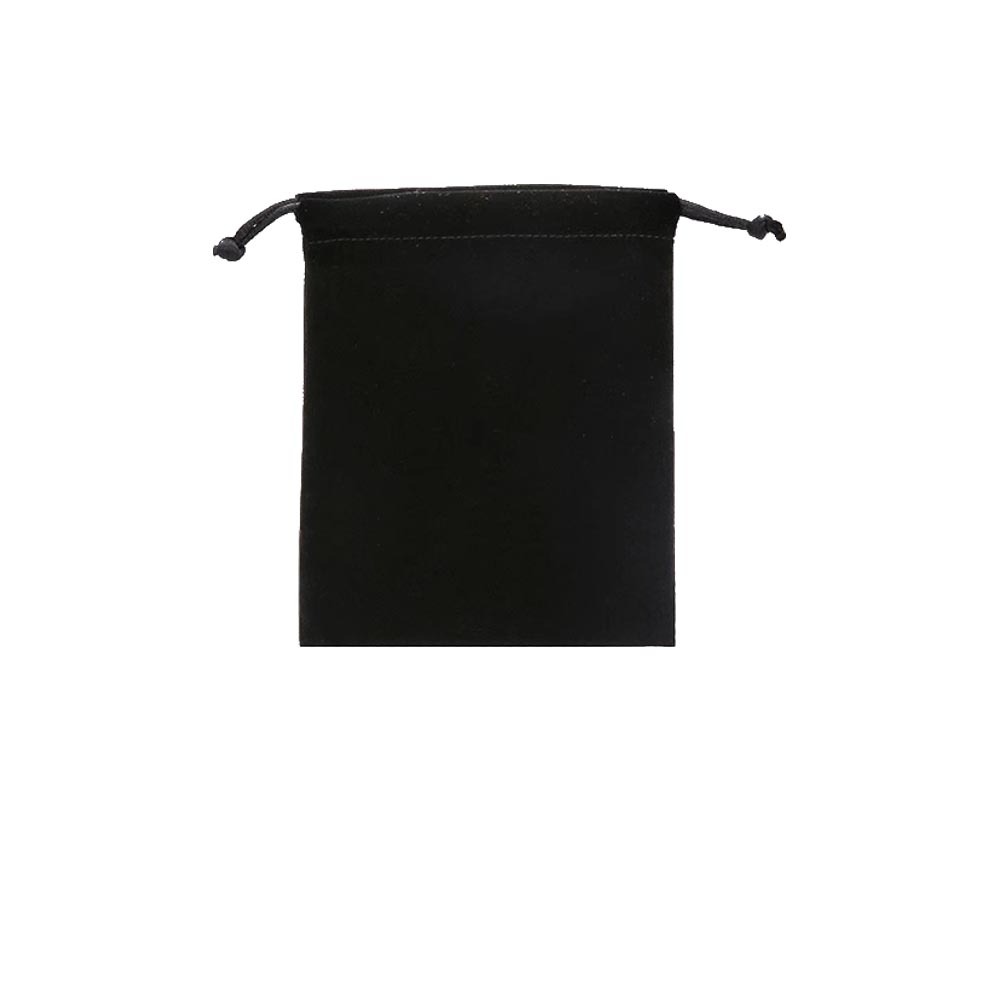 絨布收納袋 絨布套 絨布收納套 收納袋 黑色絨布袋 絨布束口袋 萬用收納袋 抽繩收納袋 飾品首飾袋-細節圖2