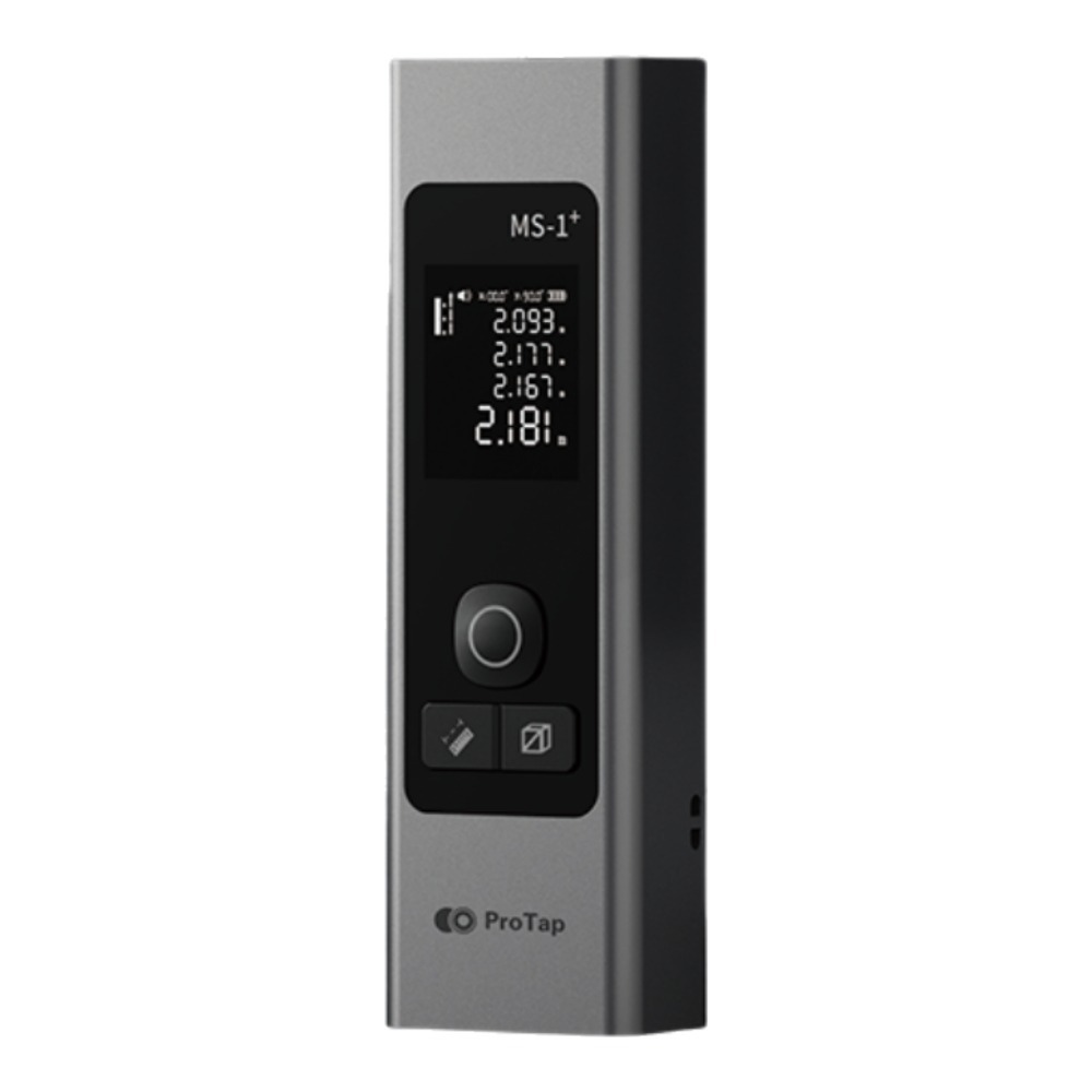 小米有品 ProTap 激光測距儀 MS-1+ 十字 投線 雷射尺 電子尺 測量儀 紅外線 十字 水平 測距器-細節圖2