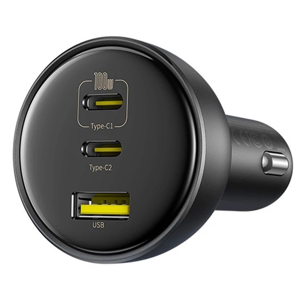 小米有品 尊享三口車載充電器 152.5W 多孔 快充 車用充電器 2C1A 車充 適用 iphone 16 17-規格圖11