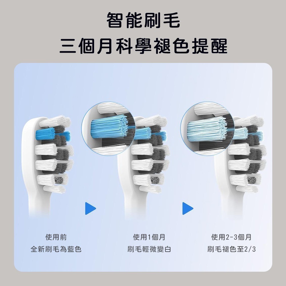 小米有品 掃震電動牙刷 MT001 電動牙刷 掃震牙刷 聲波掃震電動牙刷 聲波 電動牙刷 刷牙 掃震牙刷-細節圖5