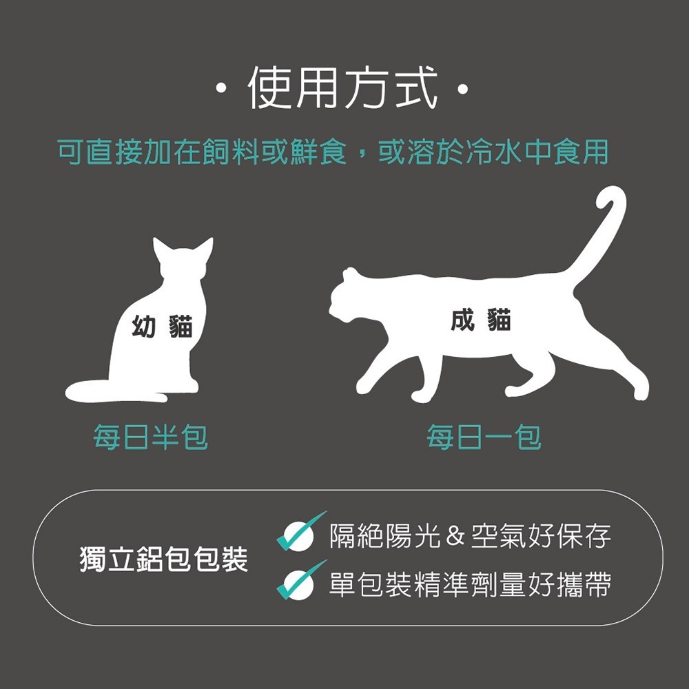 【毛孩寶PetPro】貓咪專用 | 免疫優- 喵孩日常保健金三角 / 30包(盒)-細節圖9