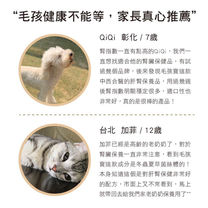 【毛孩寶PetPro】犬貓適用 | 腎肝2合1保健膠囊-冬蟲夏草菌絲體複方-細節圖8