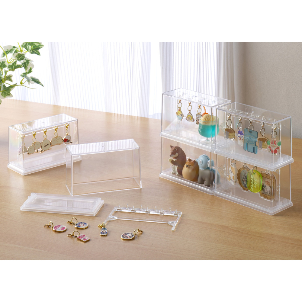 日本製 INOMATA 3841 迷你飾品展示盒-細節圖3