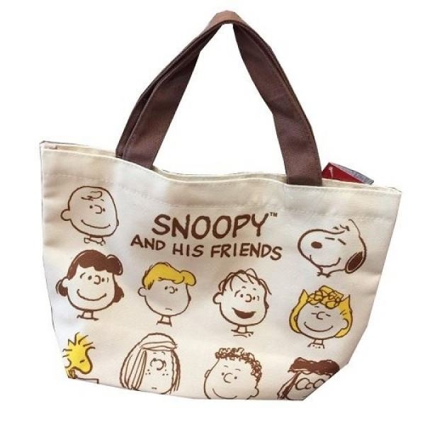 SNOOPY 史努比 帆布餐袋-規格圖4