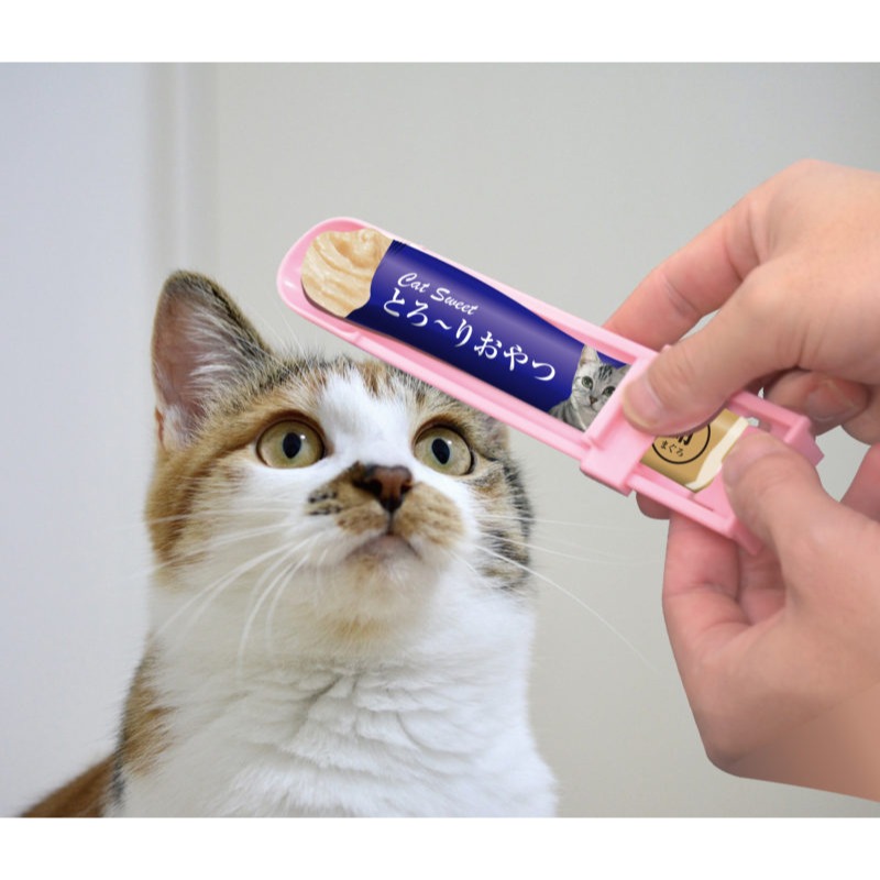 日本製 小久保 KOKUBO貓咪液態零食擠壓湯匙-細節圖5