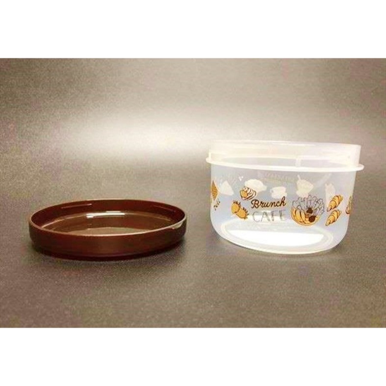 日本製 NAKAYA K586  圓形收納盒 460ml  ~顏色隨機出貨~-細節圖2