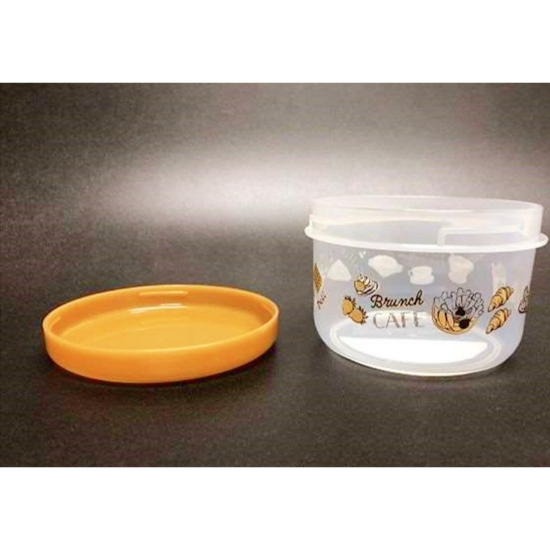 日本製 NAKAYA K586  圓形收納盒 460ml  ~顏色隨機出貨~-細節圖3