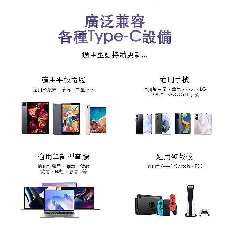 JOYROOM 純色液態矽膠 Type-C to Type-C 100W 快充線 300公分 3M 3米 USB-C-細節圖10