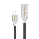 GOLF USB 2.0 轉 Micro USB 鋅合金接頭多彩細線(1M)-規格圖9