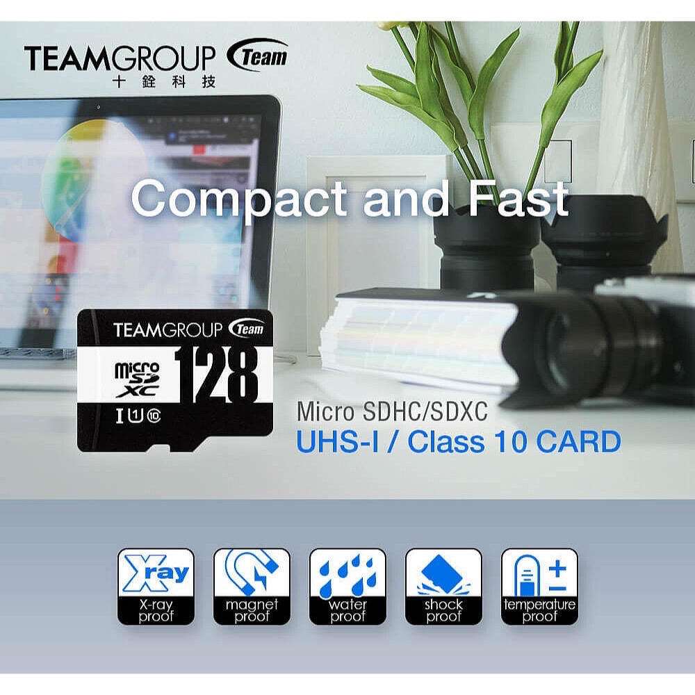 Team 十銓 128GB microSDXC C10 記憶卡 終身保固-細節圖3