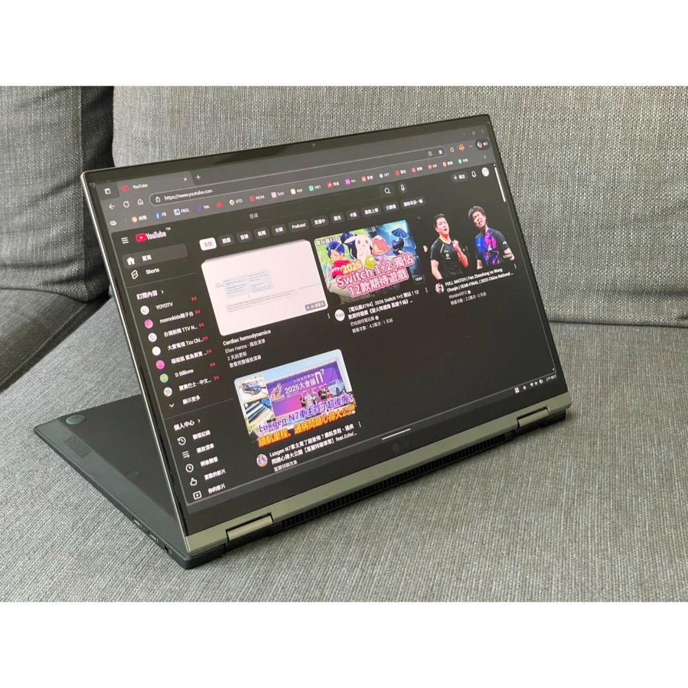 LG Gram 14T90P 翻轉 觸控 原廠手寫筆 極新 電池93% 盒裝配件齊全-細節圖6