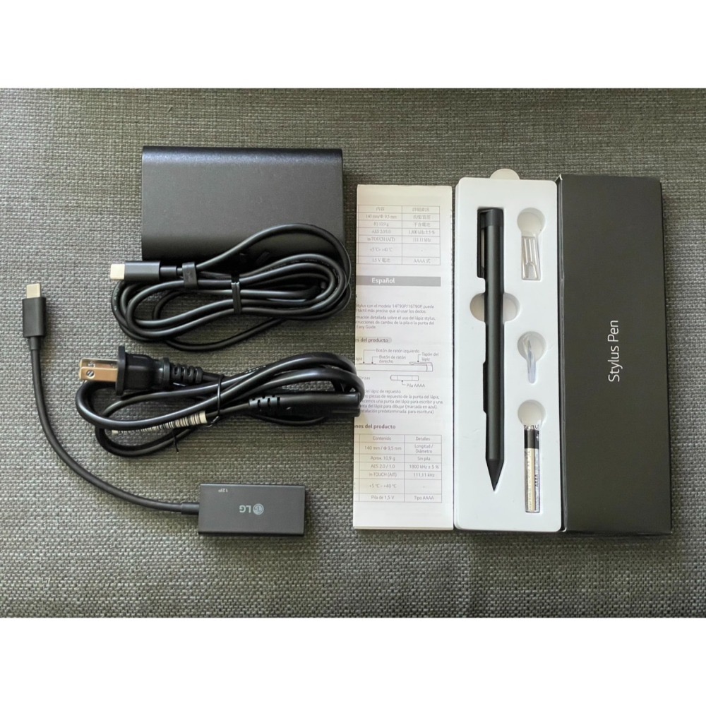 LG Gram 14T90P 翻轉 觸控 原廠手寫筆 極新 電池93% 盒裝配件齊全-細節圖10