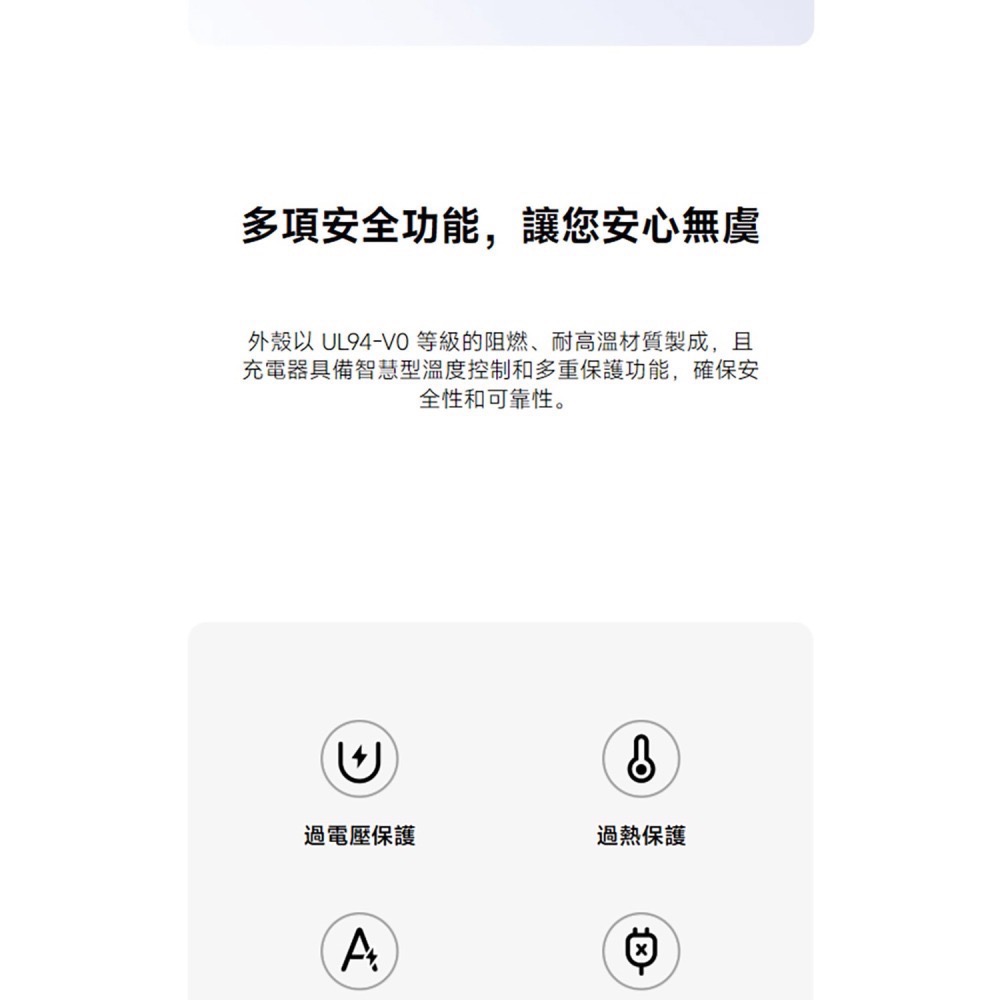 小米 Xiaomi GaN 充電器 90W 2C1A 版 台灣公司貨-細節圖8